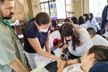 Colégio celebra a Páscoa com os alunos